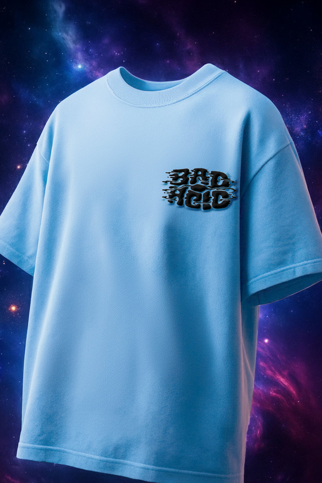 Bad Acid Dutch Canal Oversized Puff Printed Exclusive T-shirt